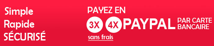 Paiement par Paypal (4X)